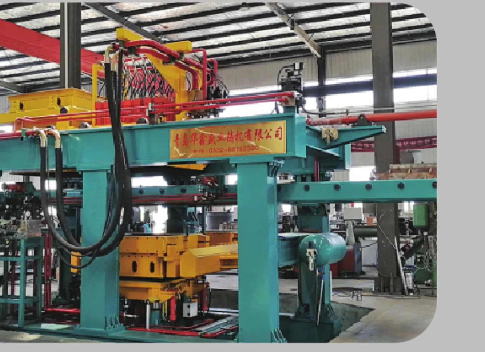 Automatic static pressure molding line classic case 2-2