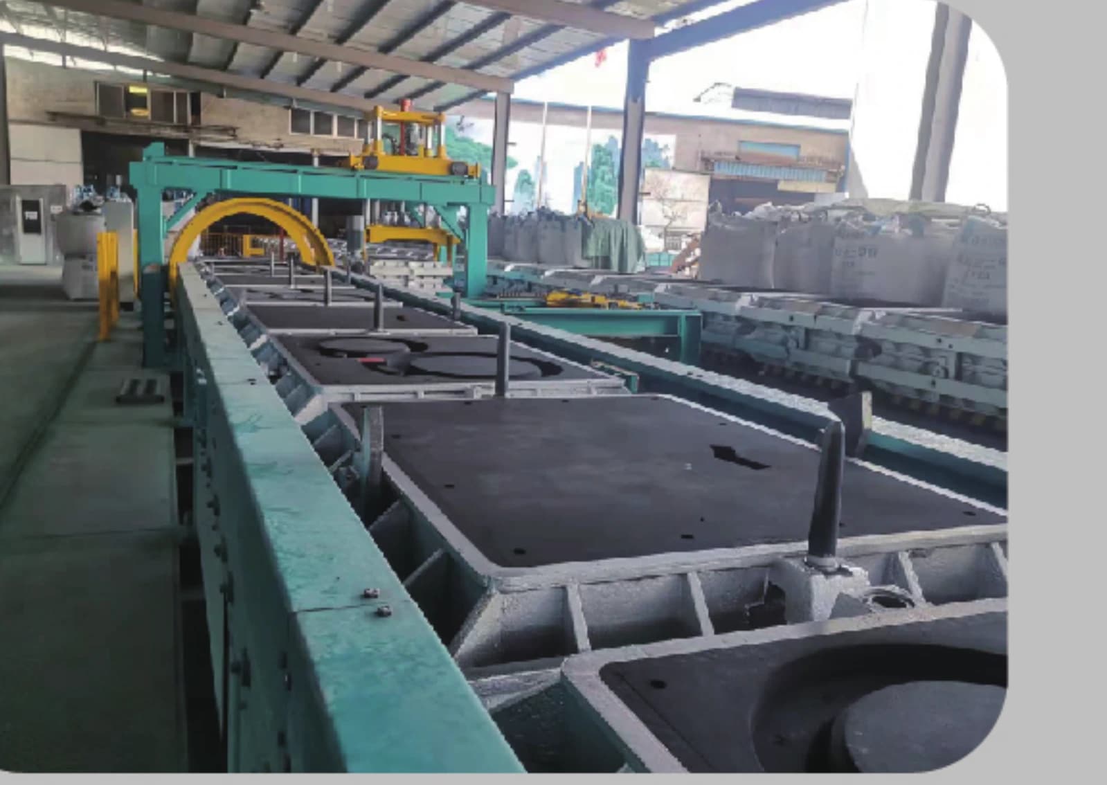 Automatic static pressure molding line classic case 4-2