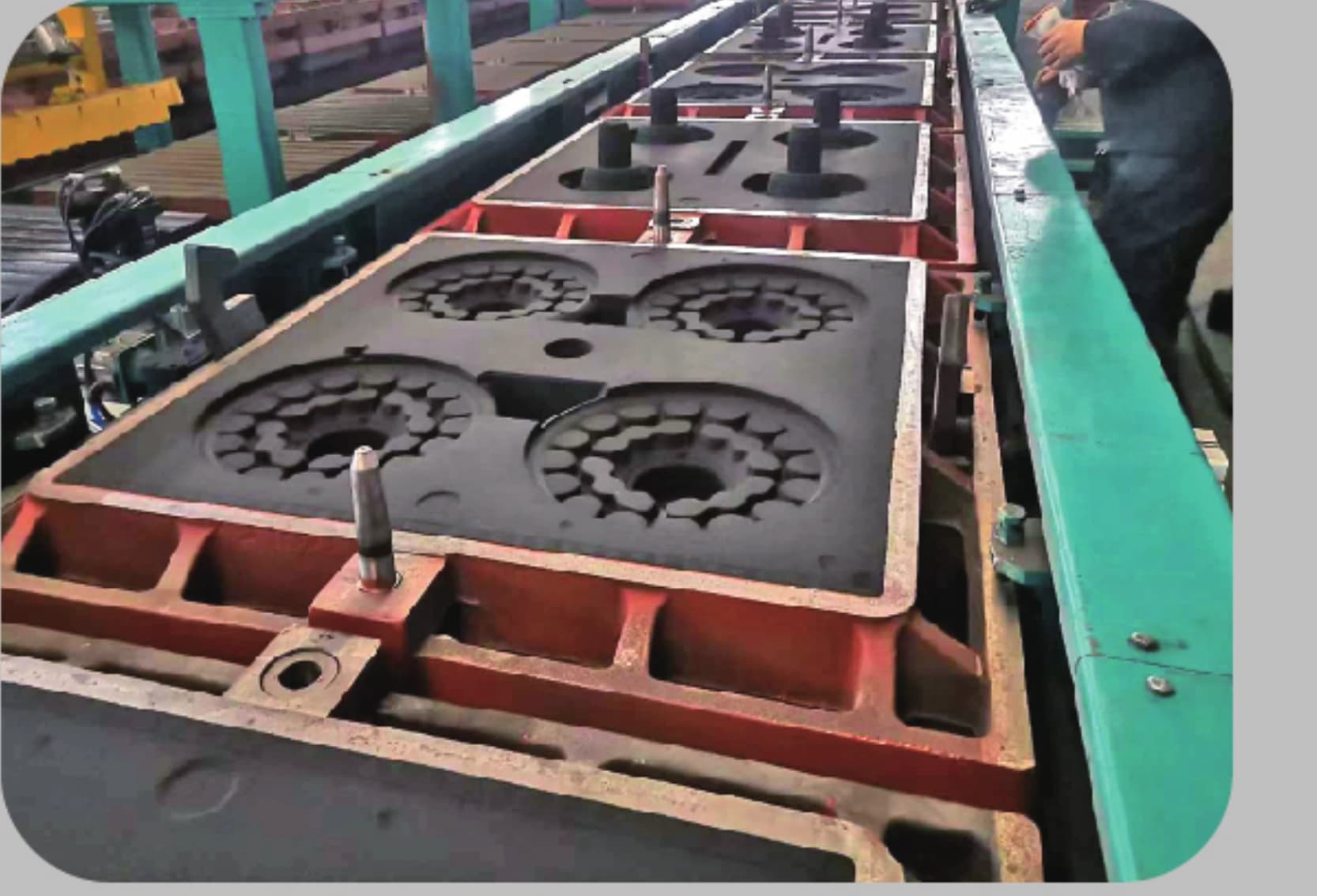 Automatic static pressure molding line classic case 5-2