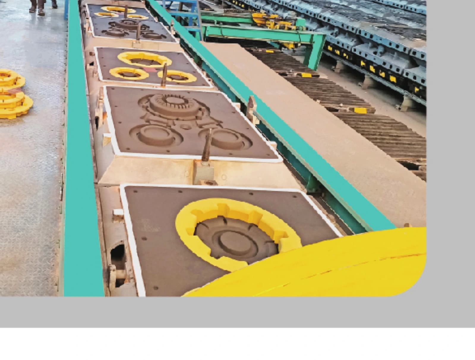 Automatic static pressure molding line classic case 6-2