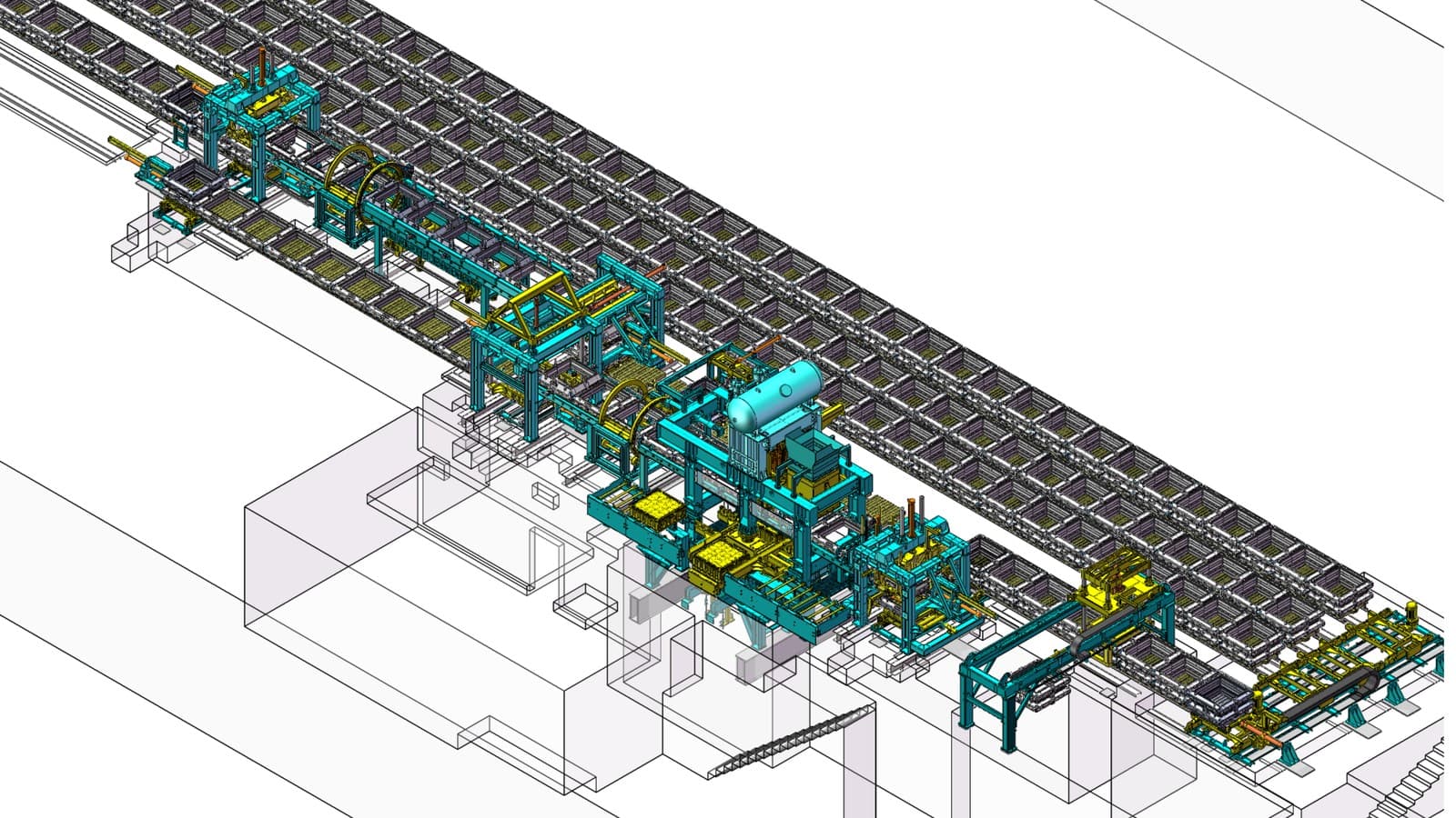 Complete line layout, image 3 of 3
