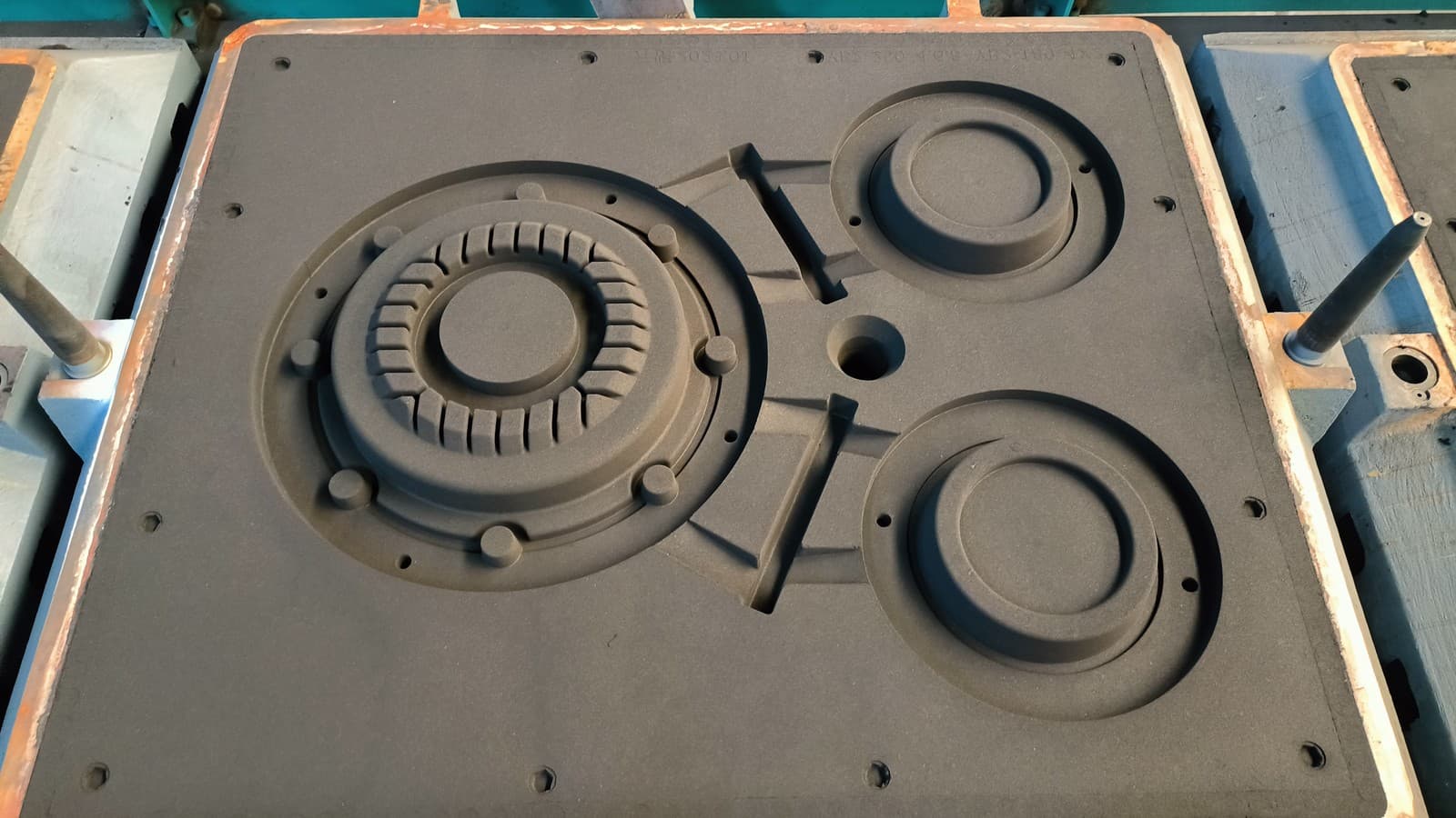 Sand mold detail, image 6 of 7