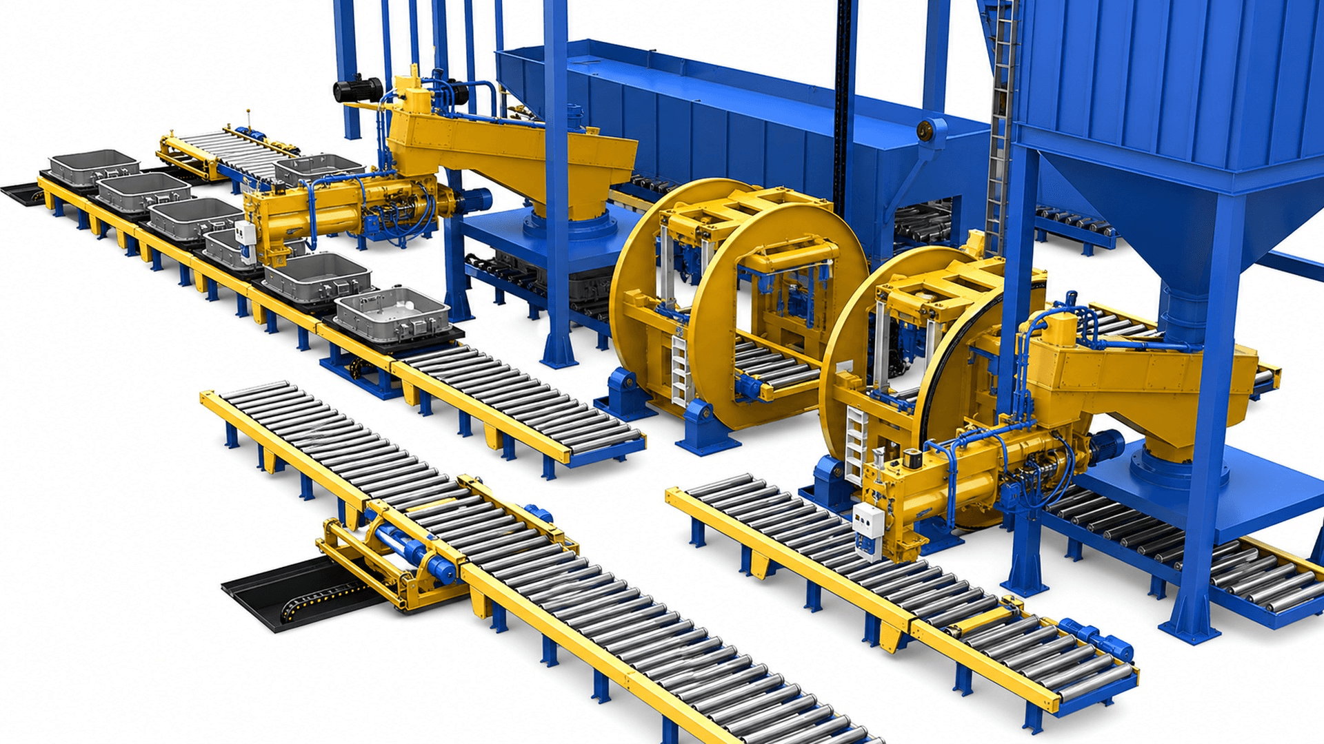 No-bake Sand Molding Line
