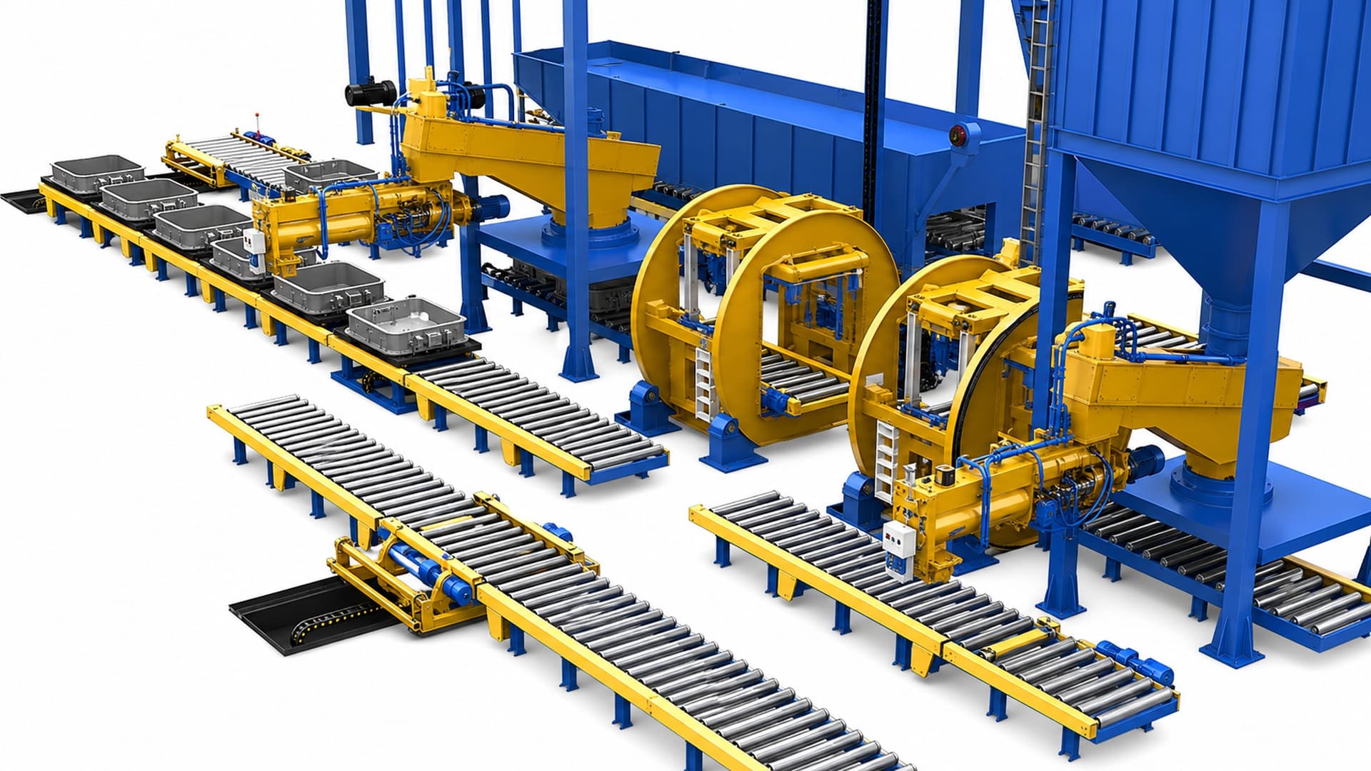 No-bake Sand Molding Line