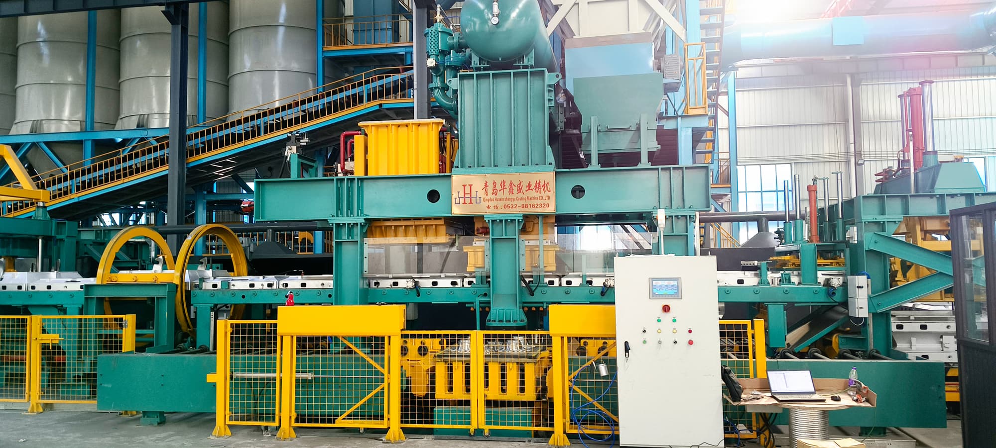 Automatic Static Pressure Molding Line equipment view 2