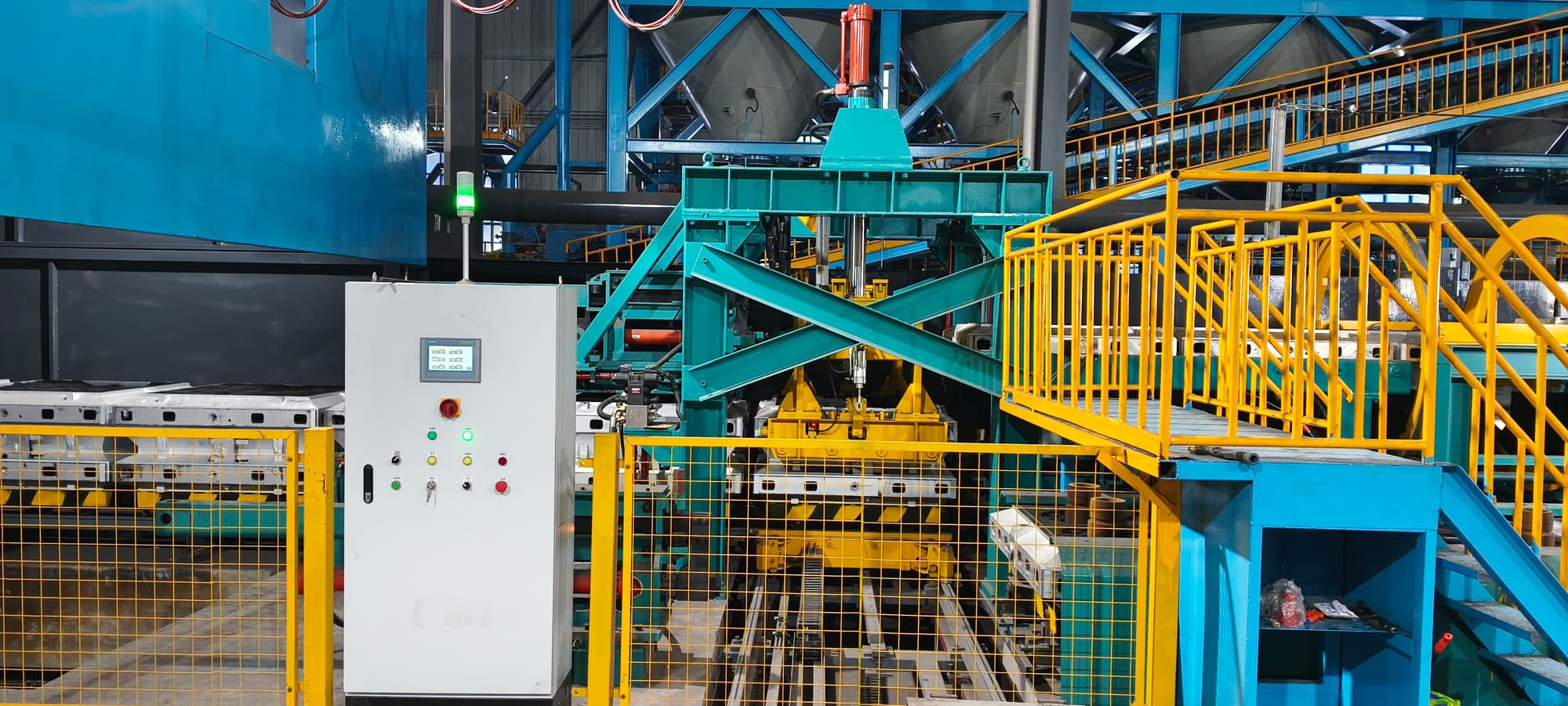 Automatic Static Pressure Molding Line equipment view 3