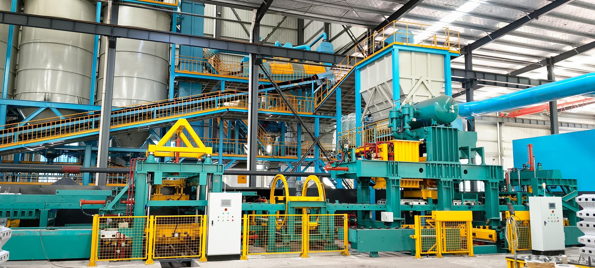 Automatic Static Pressure Molding Line equipment view 6
