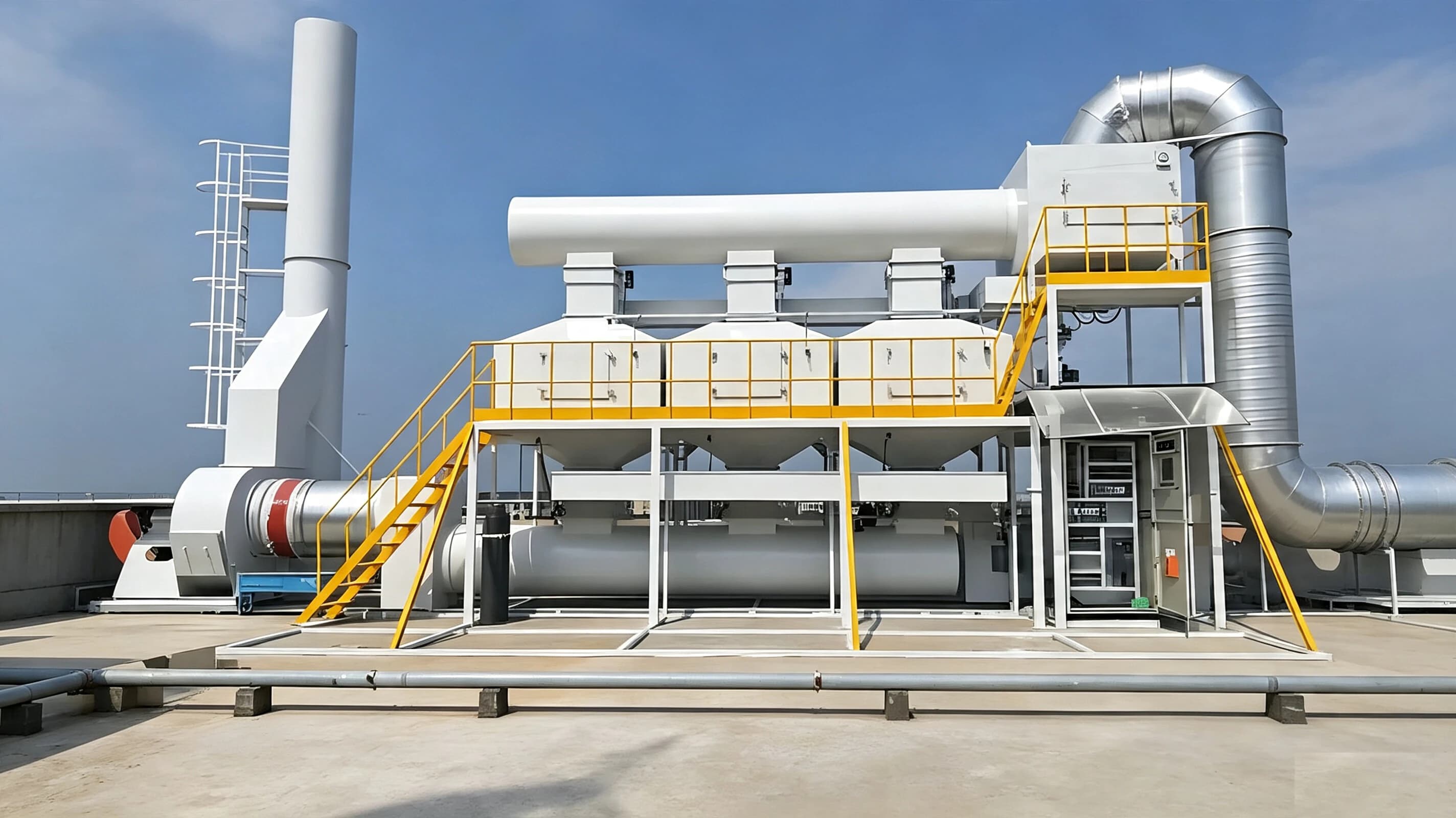 Activated Carbon Adsorption and Catalytic Combustion System