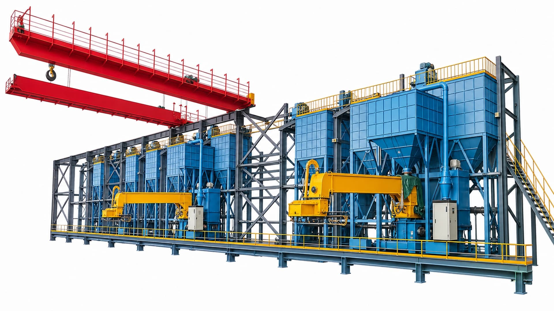 No-bake Sand Reclamation System equipment view 3