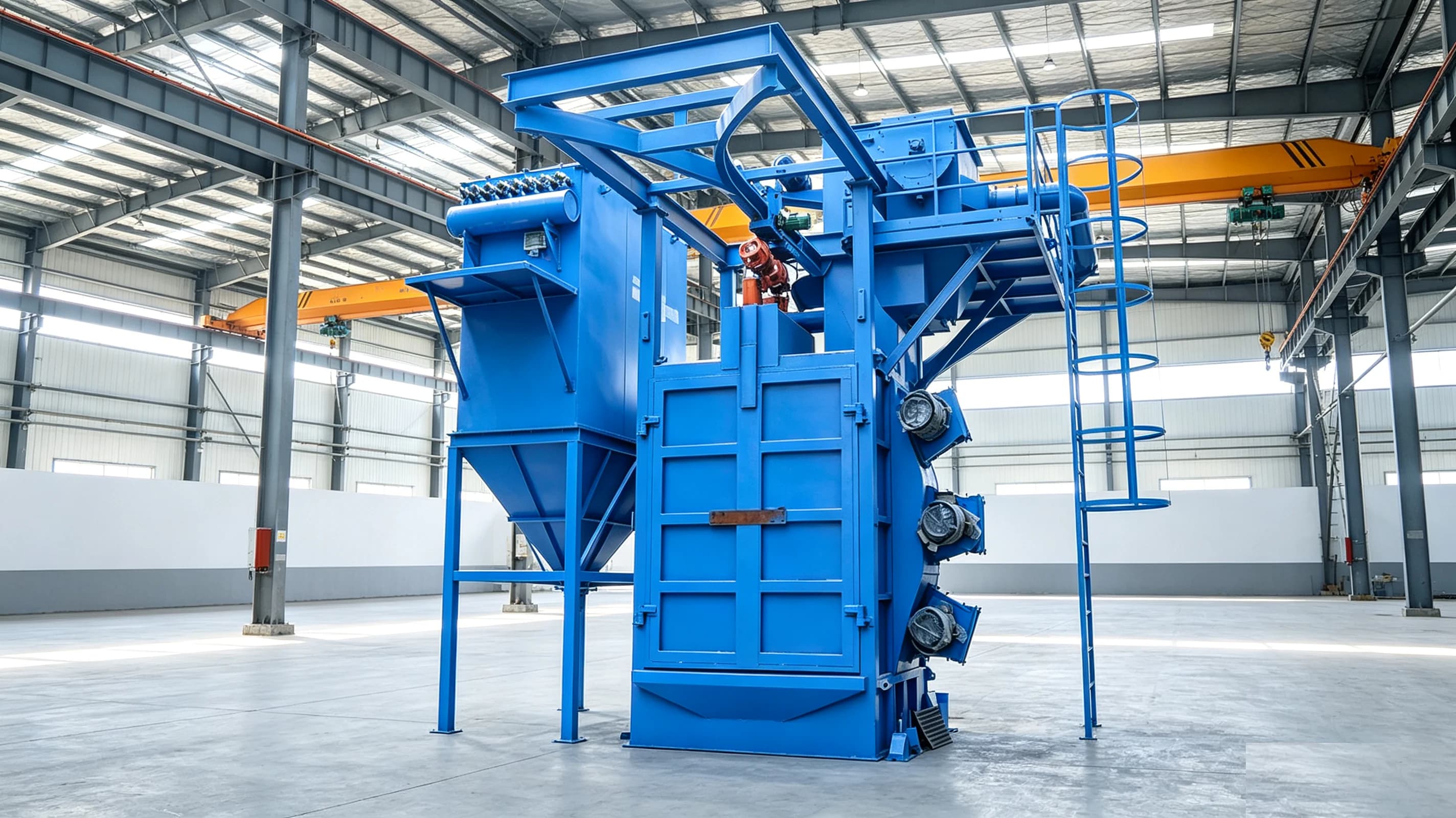 Hook Type Shot Blasting Machine